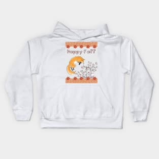 Happy Fall - Life of a Fox Collection Kids Hoodie